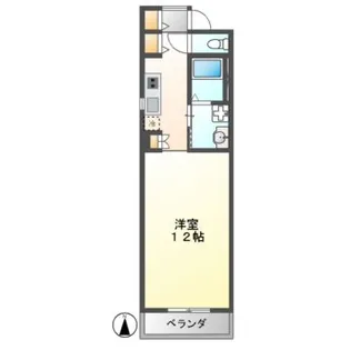 アークプラッツ【4階】の間取り