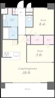 BENIMACHI ONE【11階】の間取り