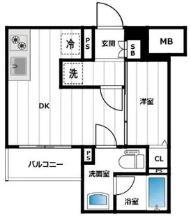 AZEST金町【4階】の間取り
