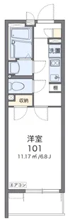 クレイノフロンティアIII【2階】の間取り