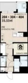 SKビル拾四番館【3階】の間取り