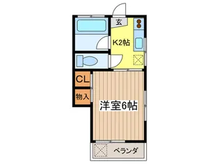 すずきコーポの間取り