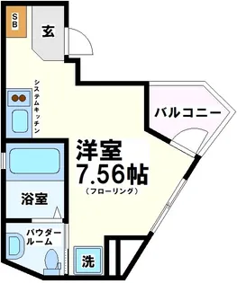 リベール武蔵野台 当社管理物件【1階】の間取り