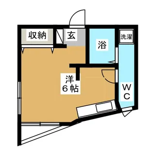 メゾンブルー【2階】の間取り