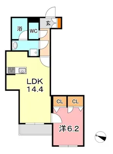 ファーストクラス【1階】の間取り
