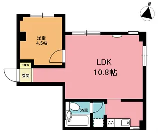 パティオ桶川ビル【3階】の間取り