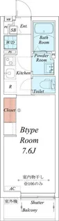 リブリS-centerbuild2【1階】の間取り