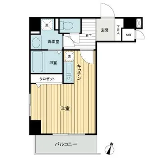 リヤド カガヤ【3階】の間取り