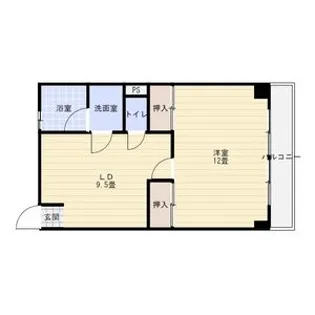 友厚ビル【2階】の間取り