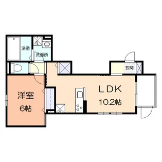 リーベン【1階】の間取り