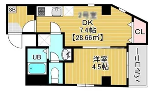 OJIMAHOLIC【4階】の間取り