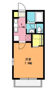 フォーシーズンB【2階】の間取り