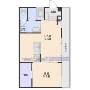 アビタシオン松葉【2階】の間取り