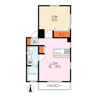 アクア【2階】の間取り