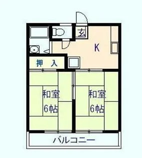 ラセゾン丸子【1階】の間取り