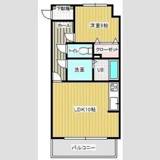 グランシャリオ【2階】の間取り