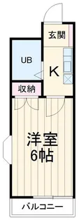 メゾンオカムラ【2階】の間取り