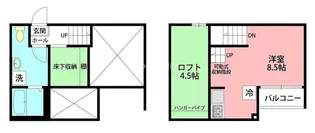 Lani Terrace辻堂【2階】の間取り