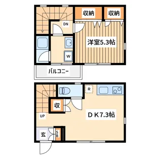 G-1大塚町の間取り