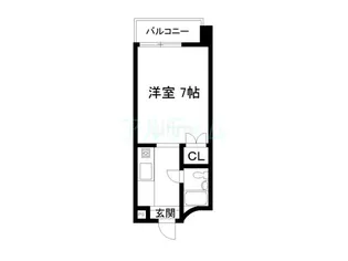 サピエンスコート烏丸七条【3階】の間取り