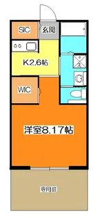 la luce【1階】の間取り