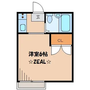 カオパレスNo.1【2階】の間取り