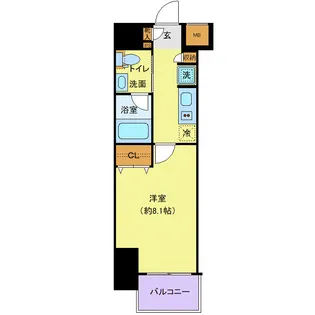 ライトハウス大塚【12階】の間取り