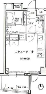 ドルフ後楽園ステーションフロント【10階】の間取り