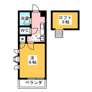 コーポツタ【1階】の間取り
