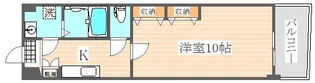 ロイヤルコンフォート渡辺通252【14階】の間取り