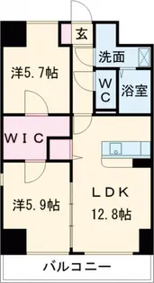 アグレアーブル【2階】の間取り