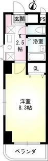 第12中央ビル【2階】の間取り