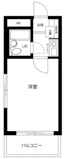 カームハウス大橋【5階】の間取り