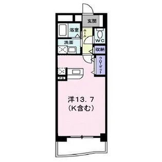 アルカディア南蔵王【2階】の間取り