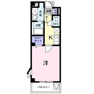 ルミエール壱番館【1階】の間取り