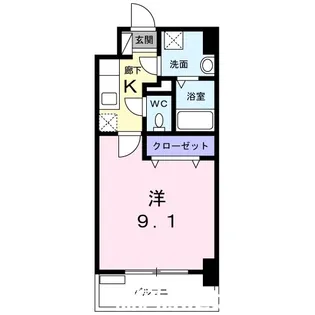 ELEVITA弥永【1階】の間取り