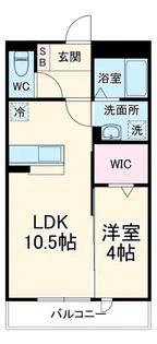 パークフラッツ【2階】の間取り