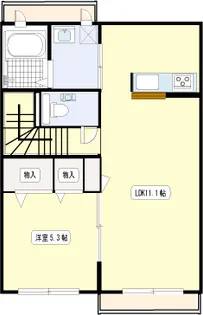 武蔵野ロイヤルハイツ【2階】の間取り