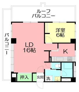コーポ南町【2階】の間取り