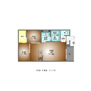 REGALESTサンメゾン新瑞橋【2階】の間取り