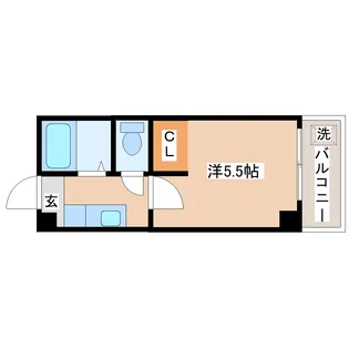 sachu apartment【3階】の間取り