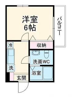 ロジュマン東海大学前【3階】の間取り