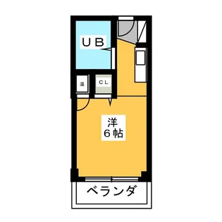 カルチェラタンIII【2階】の間取り