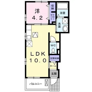 ルミナス・C【1階】の間取り