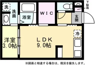 INTEGRAL大泉II【2階】の間取り