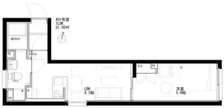 TWIN SPEC 西大井EAST【4階】の間取り