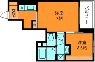 ヴィオラ パッソ5【1階】の間取り