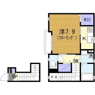 アムール桜ヶ丘【2階】の間取り