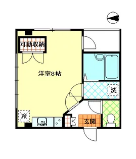 パラシオン平和台【3階】の間取り