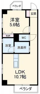 四軒家ヒルズ【2階】の間取り